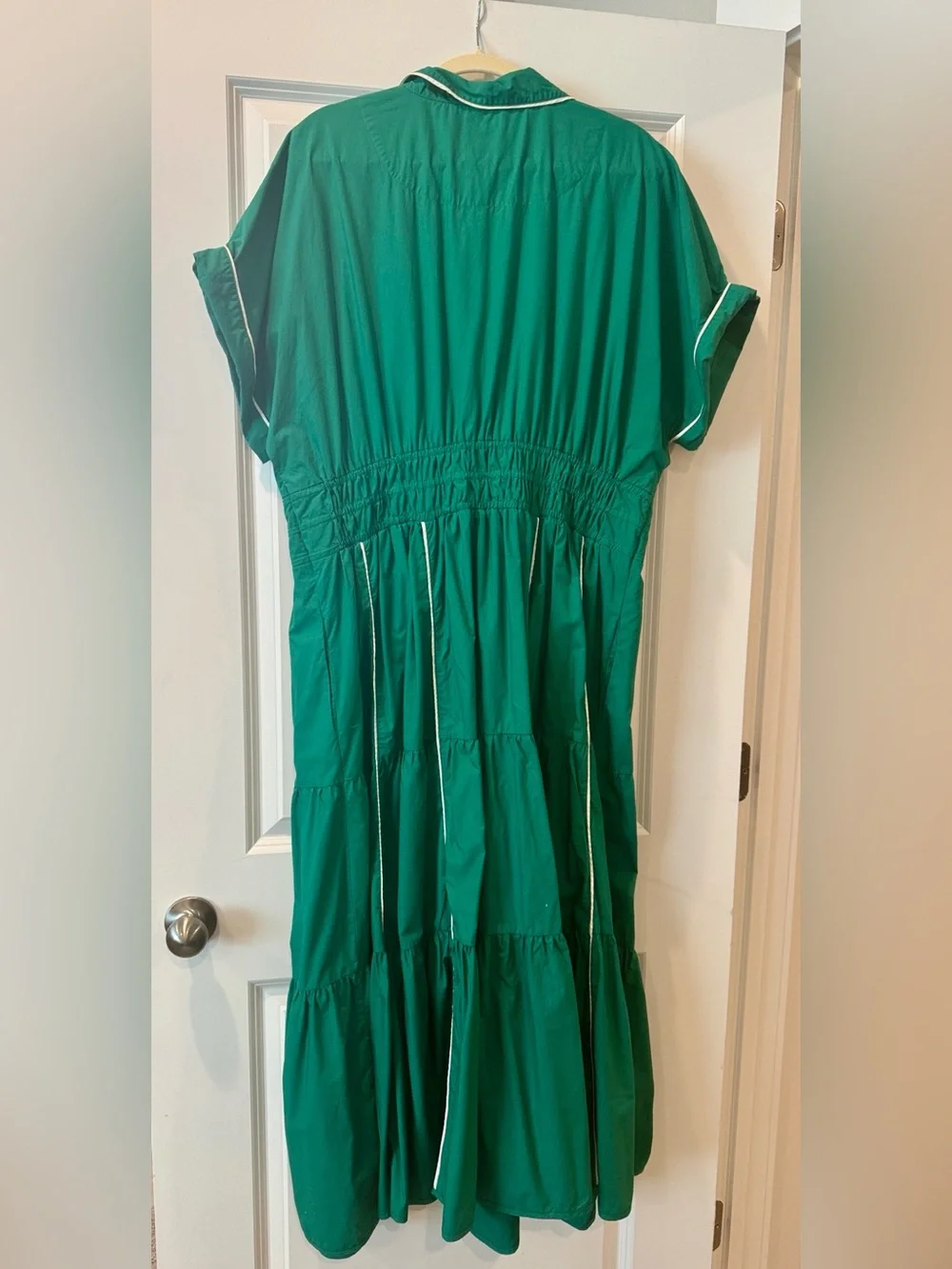 Anthropologie Emerald Somerset Maxi Dress 2x - Picture 3 of 4